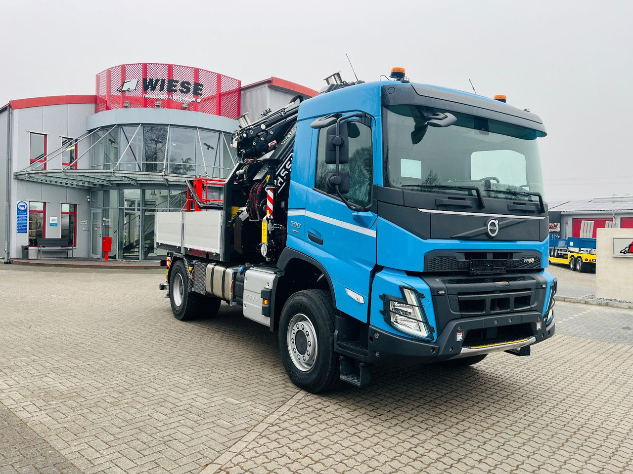 Volvo FMX 500 inkl. F345RB.2.24 & L324 +V20 & Korb - Бортова вантажівка/ Платформа, Вантажівка з маніпулятором: фото 4 Volvo FMX 500 inkl. F345RB.2.24 & L324 +V20 & Korb - Бортова вантажівка/ Платформа, Вантажівка з маніпулятором: фото 4