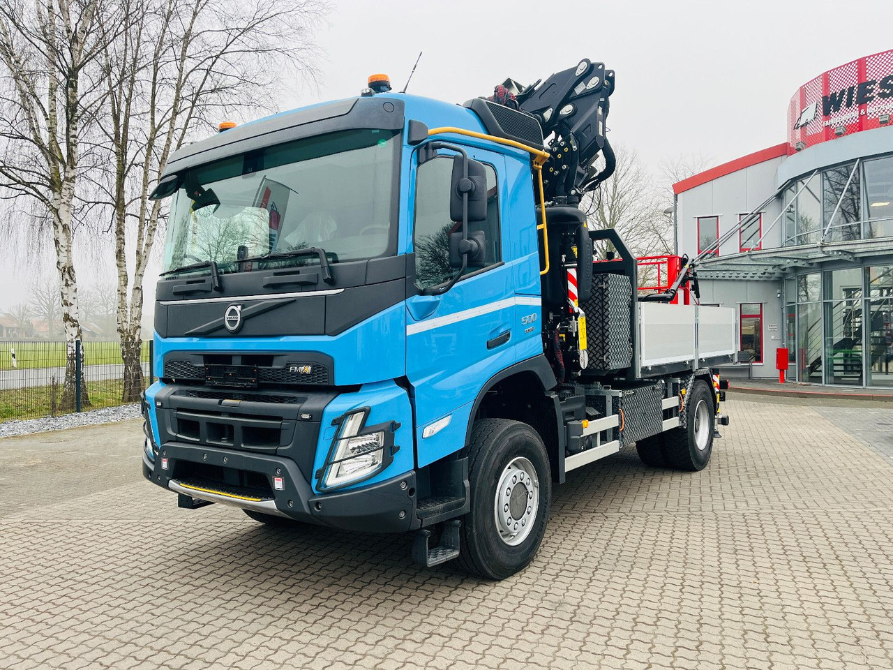 Volvo FMX 500 inkl. F345RB.2.24 & L324 +V20 & Korb - Бортова вантажівка/ Платформа, Вантажівка з маніпулятором: фото 1 Volvo FMX 500 inkl. F345RB.2.24 & L324 +V20 & Korb - Бортова вантажівка/ Платформа, Вантажівка з маніпулятором: фото 1