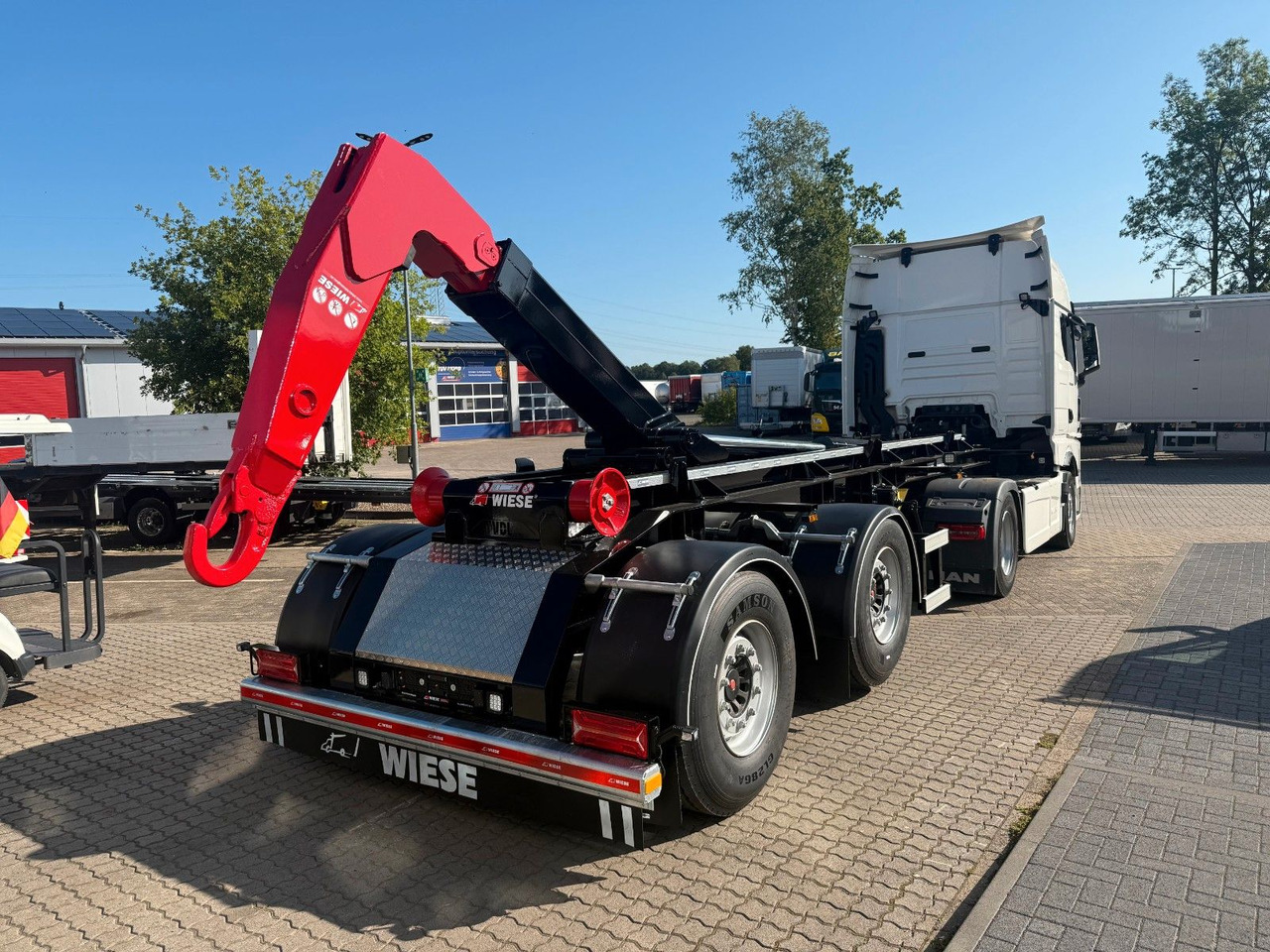 WIESE Hakenlift- WAK 2-32 SK Sofort Verfügba - Самоскид напівпричіп: фото 1 WIESE Hakenlift- WAK 2-32 SK Sofort Verfügba - Самоскид напівпричіп: фото 1