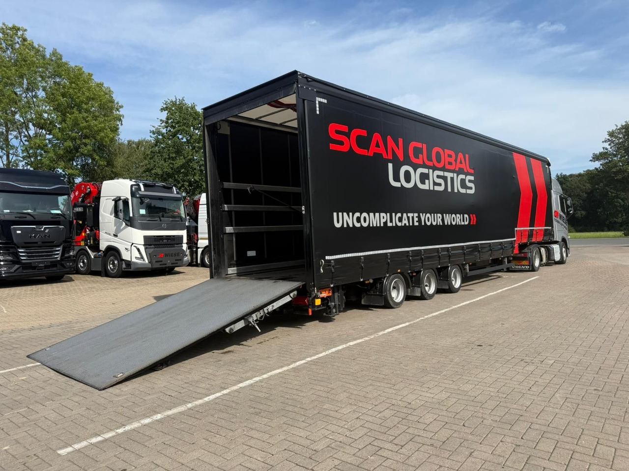 Wiese 3-Achs Gabestaplertransporter Mega LBW - Низькорамна платформа напівпричіп: фото 5 Wiese 3-Achs Gabestaplertransporter Mega LBW - Низькорамна платформа напівпричіп: фото 5