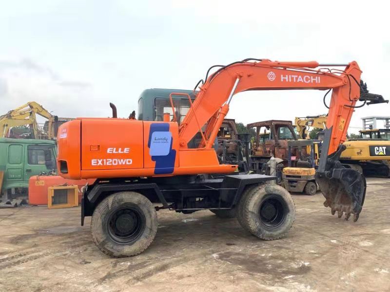 HITACHI EX120WD - Колісний екскаватор: фото 5 HITACHI EX120WD - Колісний екскаватор: фото 5