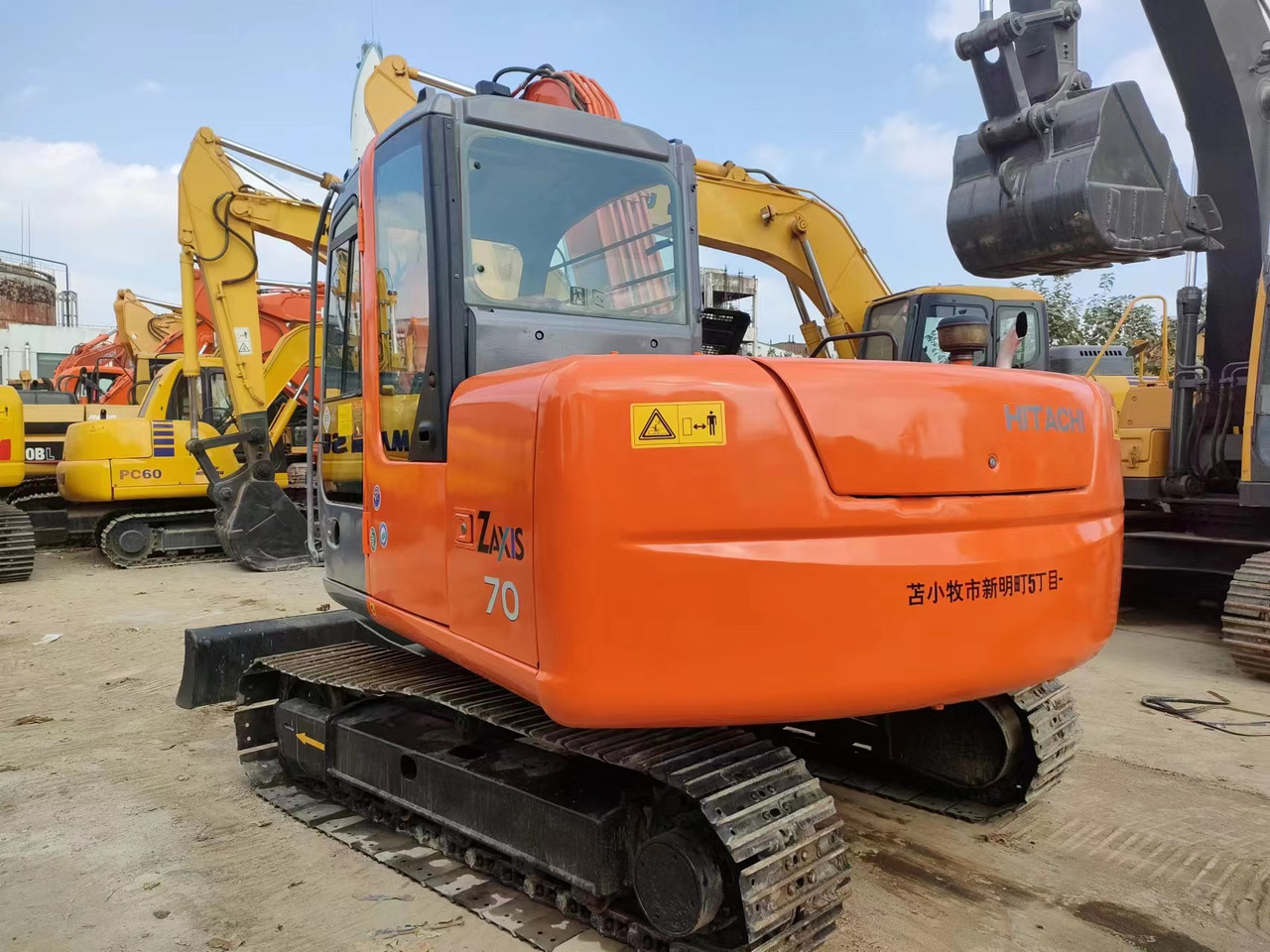 HITACHI ZX70 - Гусеничний екскаватор: фото 5 HITACHI ZX70 - Гусеничний екскаватор: фото 5