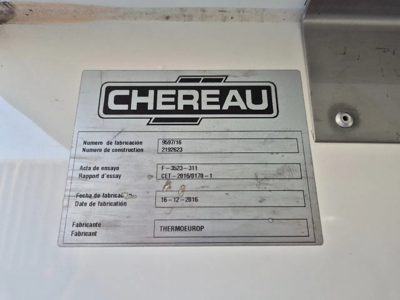 Фургон-рефрижератор Mercedes-Benz Sprinter 519 CDI 3.0 V6 Koelkoffer LBW 1000 KG Xarios 500 st 230V Chereau Euro 6: фото 15