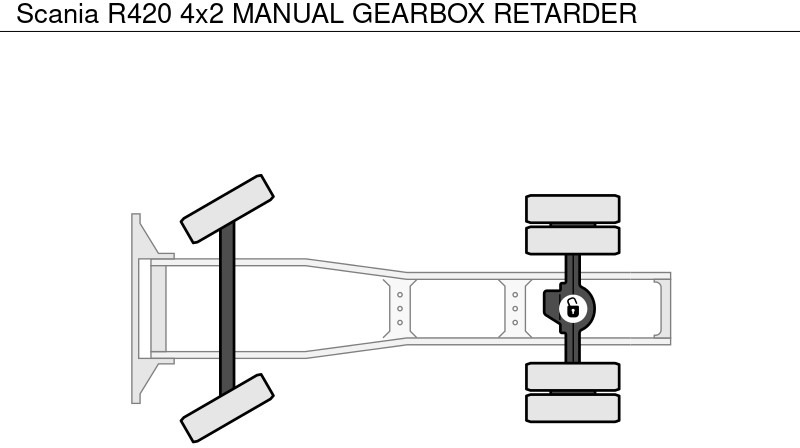 Тягач Scania R420 4x2 MANUAL GEARBOX RETARDER: фото 11
