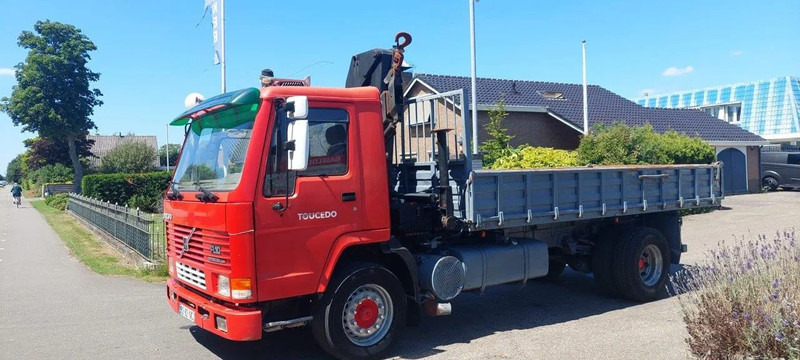 Volvo FL 10.320 4x2 Kipper Crane Steel Suspension - Самоскид вантажівка, Вантажівка з маніпулятором: фото 1 Volvo FL 10.320 4x2 Kipper Crane Steel Suspension - Самоскид вантажівка, Вантажівка з маніпулятором: фото 1