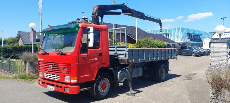 Volvo FL 10.320 4x2 Kipper Crane Steel Suspension - Самоскид вантажівка, Вантажівка з маніпулятором: фото 3 Volvo FL 10.320 4x2 Kipper Crane Steel Suspension - Самоскид вантажівка, Вантажівка з маніпулятором: фото 3