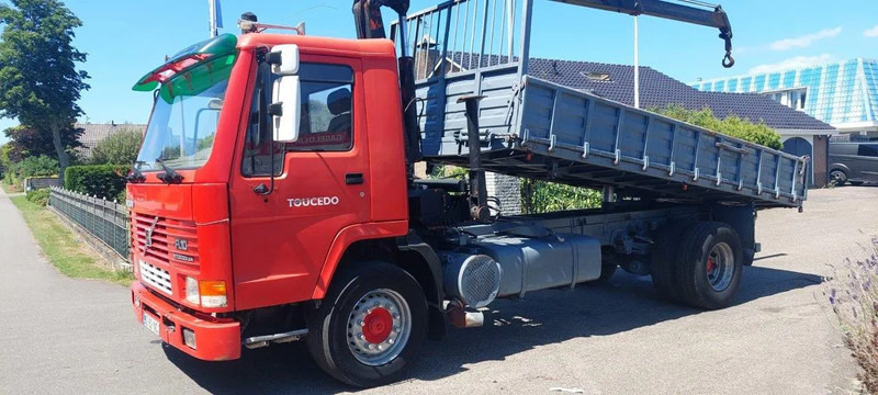 Volvo FL 10.320 4x2 Kipper Crane Steel Suspension - Самоскид вантажівка, Вантажівка з маніпулятором: фото 2 Volvo FL 10.320 4x2 Kipper Crane Steel Suspension - Самоскид вантажівка, Вантажівка з маніпулятором: фото 2