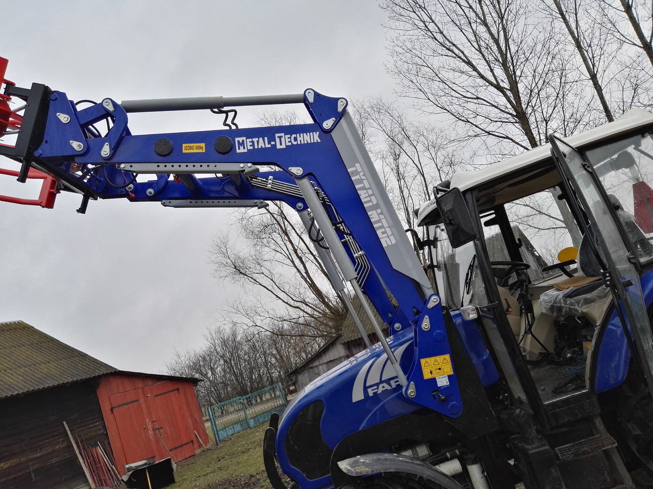 Metal-Technik Frontlader LANDINI / Ładowacz czołowy do LANDINI - Фронтальний навантажувач для трактора в категорії Трактори: фото 2 Metal-Technik Frontlader LANDINI / Ładowacz czołowy do LANDINI - Фронтальний навантажувач для трактора в категорії Трактори: фото 2
