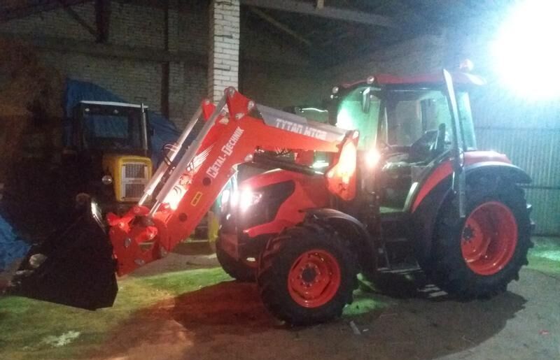 Metal-Technik Ładowacz czołowy do KUBOTA - Фронтальний навантажувач для трактора в категорії Трактори: фото 1 Metal-Technik Ładowacz czołowy do KUBOTA - Фронтальний навантажувач для трактора в категорії Трактори: фото 1