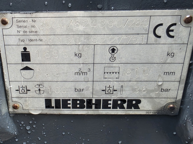 Liebherr gm20c refurbisch log grapple wood grab liebherr lh - Захват в категорії Будівельна техніка: фото 5 Liebherr gm20c refurbisch log grapple wood grab liebherr lh - Захват в категорії Будівельна техніка: фото 5