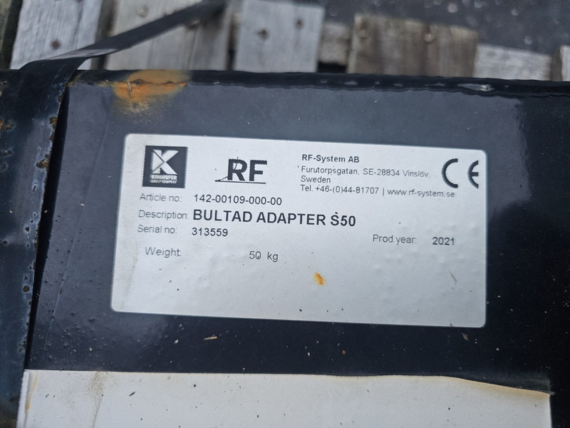 Adaptor plate s50 engcon s50 volvo s50 anbauplatte - Зчіпний пристрій в категорії Будівельна техніка: фото 2 Adaptor plate s50 engcon s50 volvo s50 anbauplatte - Зчіпний пристрій в категорії Будівельна техніка: фото 2