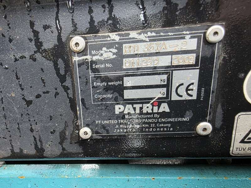 Дизельний навантажувач patria pfd 35ta-2 diesel heftruck 3.5 tons diesel heftruck: фото 11 Дизельний навантажувач patria pfd 35ta-2 diesel heftruck 3.5 tons diesel heftruck: фото 11