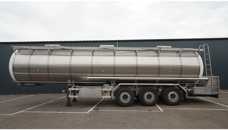 Burg 3 AXLE FOOD TRAILER 38.000 LTR - Напівпричіп цистерна: фото 1 Burg 3 AXLE FOOD TRAILER 38.000 LTR - Напівпричіп цистерна: фото 1