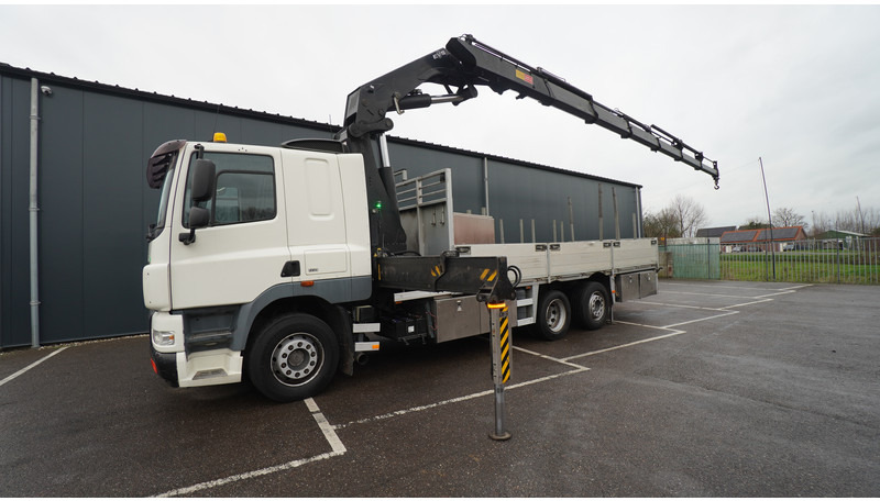 DAF CF 85.360 6x2 OPEN BOX WITH HMF 5300 CRANE - Вантажівка з маніпулятором: фото 2 DAF CF 85.360 6x2 OPEN BOX WITH HMF 5300 CRANE - Вантажівка з маніпулятором: фото 2