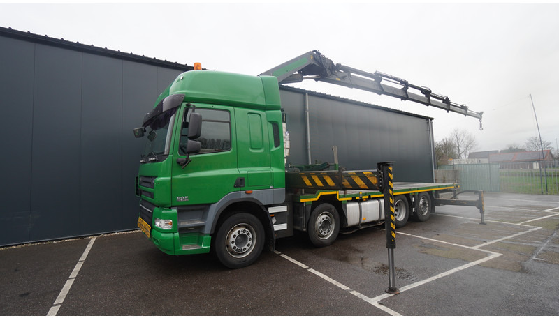 DAF CF 85.410 8X2 OPEN BOX WITH PALFINGER 42502 CRANE - Вантажівка з маніпулятором: фото 2 DAF CF 85.410 8X2 OPEN BOX WITH PALFINGER 42502 CRANE - Вантажівка з маніпулятором: фото 2