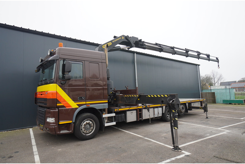 DAF XF 460 6X2 OPEN BOX WITH PALFINGER PK 50002 CRANE - Вантажівка з маніпулятором: фото 1 DAF XF 460 6X2 OPEN BOX WITH PALFINGER PK 50002 CRANE - Вантажівка з маніпулятором: фото 1