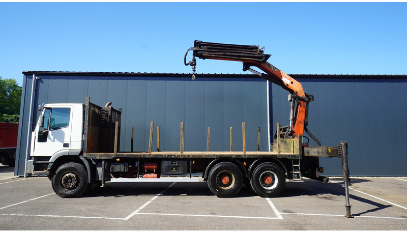Iveco EUROTRAKKER CURSOR 350 6X4 FLATBED WITH PALFINGER PK 20002 CRANE - Вантажівка з маніпулятором: фото 1 Iveco EUROTRAKKER CURSOR 350 6X4 FLATBED WITH PALFINGER PK 20002 CRANE - Вантажівка з маніпулятором: фото 1