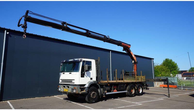 Iveco EUROTRAKKER CURSOR 350 6X4 FLATBED WITH PALFINGER PK 20002 CRANE - Вантажівка з маніпулятором: фото 2 Iveco EUROTRAKKER CURSOR 350 6X4 FLATBED WITH PALFINGER PK 20002 CRANE - Вантажівка з маніпулятором: фото 2