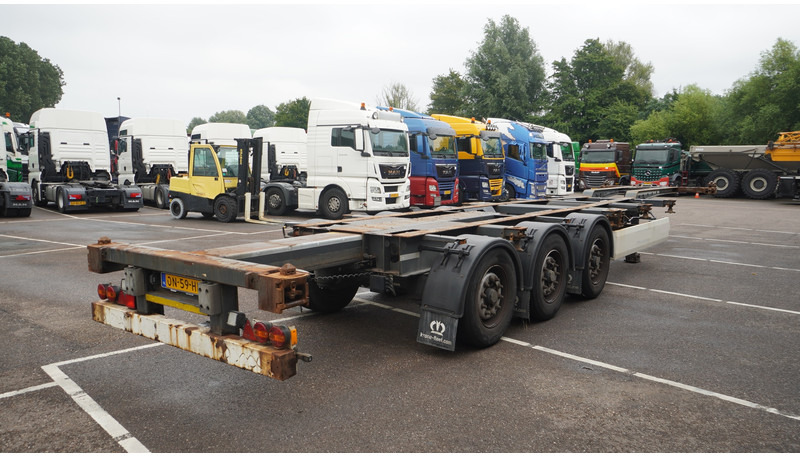 Krone 3 AXLE CONTAINER TRANSPORT TRAILER 45 FT - Контейнеровоз/ Змінний кузов напівпричіп: фото 5 Krone 3 AXLE CONTAINER TRANSPORT TRAILER 45 FT - Контейнеровоз/ Змінний кузов напівпричіп: фото 5