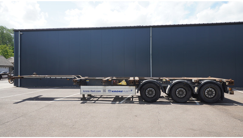 Krone 3 AXLE CONTAINER TRANSPORT TRAILER EXTENDABLE 45 FT - Контейнеровоз/ Змінний кузов напівпричіп: фото 1 Krone 3 AXLE CONTAINER TRANSPORT TRAILER EXTENDABLE 45 FT - Контейнеровоз/ Змінний кузов напівпричіп: фото 1