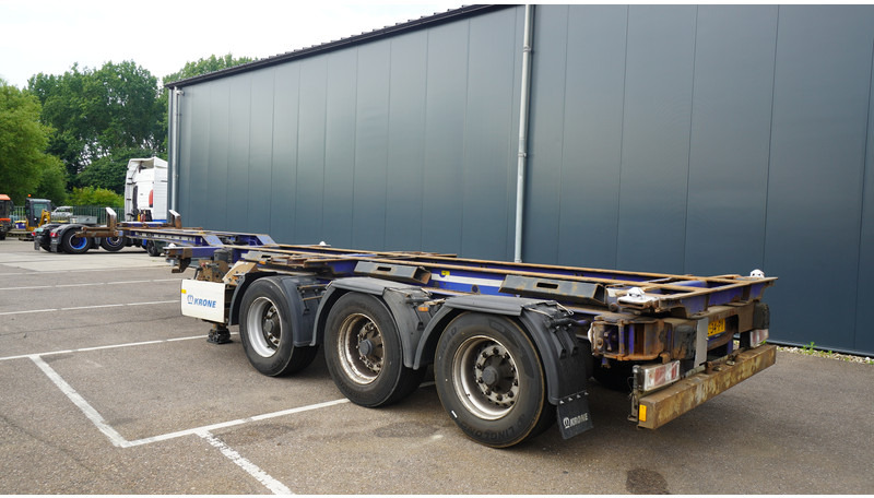 Krone 3 AXLE CONTAINER TRANSPORT TRAILER EXTENDABLE 45 FT - Контейнеровоз/ Змінний кузов напівпричіп: фото 4 Krone 3 AXLE CONTAINER TRANSPORT TRAILER EXTENDABLE 45 FT - Контейнеровоз/ Змінний кузов напівпричіп: фото 4