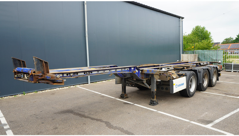 Krone 3 AXLE CONTAINER TRANSPORT TRAILER EXTENDABLE 45 FT - Контейнеровоз/ Змінний кузов напівпричіп: фото 2 Krone 3 AXLE CONTAINER TRANSPORT TRAILER EXTENDABLE 45 FT - Контейнеровоз/ Змінний кузов напівпричіп: фото 2