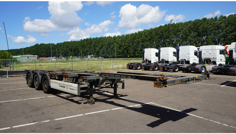 Krone 3 AXLE CONTAINER TRANSPORT TRAILER EXTENDABLE 45 FT - Контейнеровоз/ Змінний кузов напівпричіп: фото 3 Krone 3 AXLE CONTAINER TRANSPORT TRAILER EXTENDABLE 45 FT - Контейнеровоз/ Змінний кузов напівпричіп: фото 3