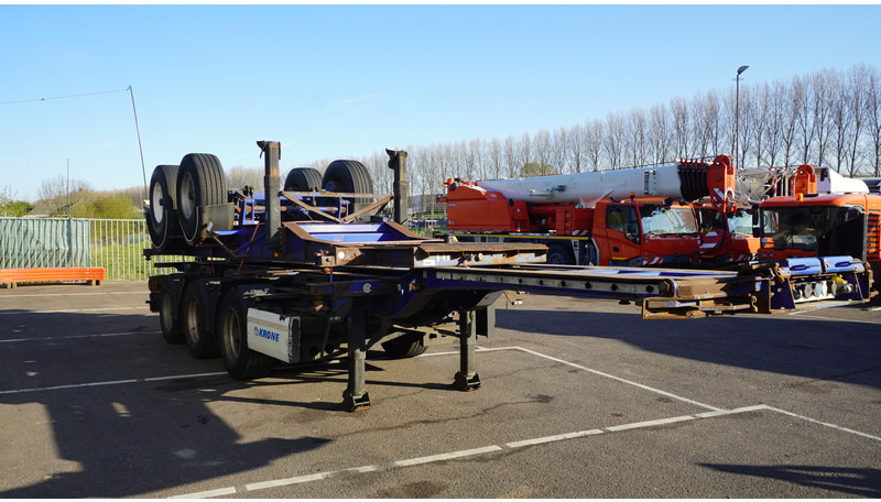 Krone 3 AXLE CONTAINER TRANSPORT TRAILER - Контейнеровоз/ Змінний кузов напівпричіп: фото 3 Krone 3 AXLE CONTAINER TRANSPORT TRAILER - Контейнеровоз/ Змінний кузов напівпричіп: фото 3