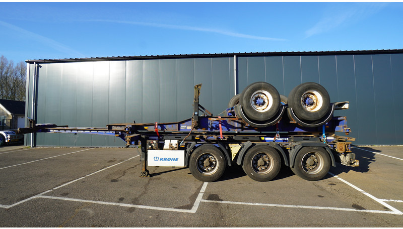 Krone 3 AXLE CONTAINER TRANSPORT TRAILER - Контейнеровоз/ Змінний кузов напівпричіп: фото 1 Krone 3 AXLE CONTAINER TRANSPORT TRAILER - Контейнеровоз/ Змінний кузов напівпричіп: фото 1