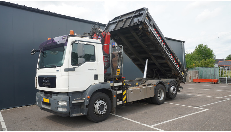 MAN TGM 26.290 TIPPER WITH HMF 1643 Z2 CRANE - Вантажівка з маніпулятором: фото 5 MAN TGM 26.290 TIPPER WITH HMF 1643 Z2 CRANE - Вантажівка з маніпулятором: фото 5
