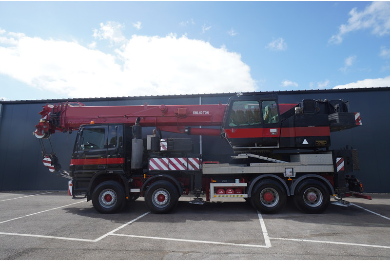 Mercedes-Benz ACTROS 4141 / FAUN HK60 MOBILE CRANE WITH JIB - Вантажівка з маніпулятором: фото 1 Mercedes-Benz ACTROS 4141 / FAUN HK60 MOBILE CRANE WITH JIB - Вантажівка з маніпулятором: фото 1