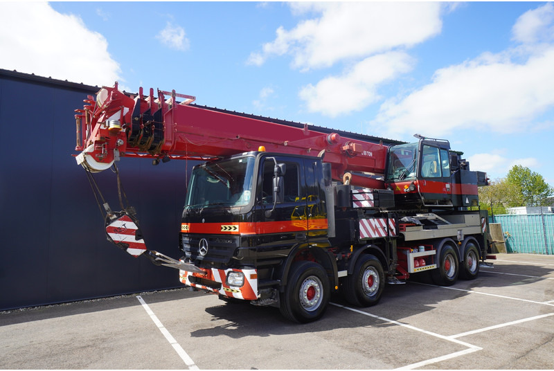 Mercedes-Benz ACTROS 4141 / FAUN HK60 MOBILE CRANE WITH JIB - Вантажівка з маніпулятором: фото 3 Mercedes-Benz ACTROS 4141 / FAUN HK60 MOBILE CRANE WITH JIB - Вантажівка з маніпулятором: фото 3