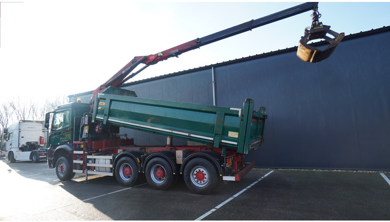 Mercedes-Benz AROCS 3542 8X4 2 SIDE TIPPER WITH HMF Z 1943 CRANE 407.000KM - Вантажівка з маніпулятором: фото 3 Mercedes-Benz AROCS 3542 8X4 2 SIDE TIPPER WITH HMF Z 1943 CRANE 407.000KM - Вантажівка з маніпулятором: фото 3