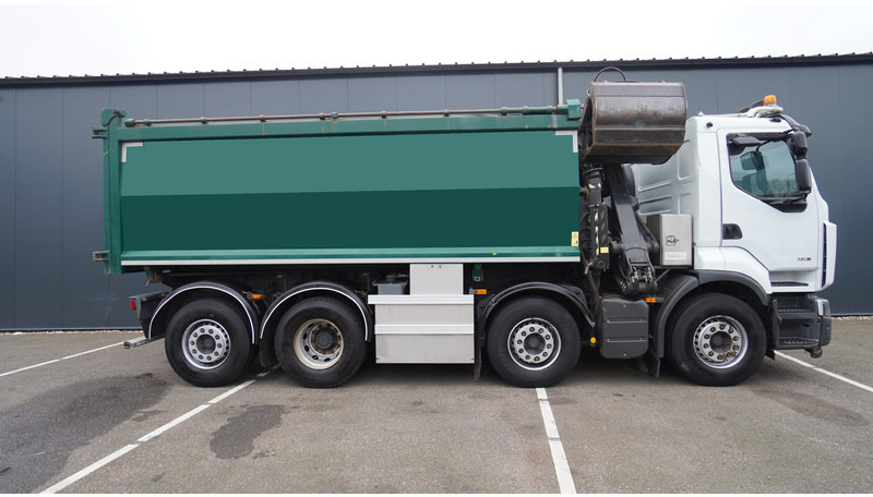 Renault PREMIUM 380 DXI 8X2/6 2 SIDE TIPPER WITH PLFINGER Q 170 Z CRANE.278.200KM - Вантажівка з маніпулятором: фото 5 Renault PREMIUM 380 DXI 8X2/6 2 SIDE TIPPER WITH PLFINGER Q 170 Z CRANE.278.200KM - Вантажівка з маніпулятором: фото 5