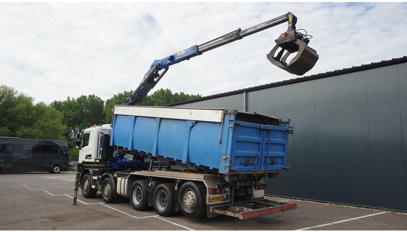 Scania G 490 10X4 CABLE SYSTEM TRUCK WITH PALFINGER Q180Z95TR CRANE - Вантажівка з маніпулятором: фото 3 Scania G 490 10X4 CABLE SYSTEM TRUCK WITH PALFINGER Q180Z95TR CRANE - Вантажівка з маніпулятором: фото 3