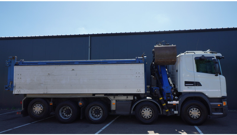 Scania G 490 10X4 CABLE SYSTEM TRUCK WITH PALFINGER Q180Z95TR CRANE - Вантажівка з маніпулятором: фото 4 Scania G 490 10X4 CABLE SYSTEM TRUCK WITH PALFINGER Q180Z95TR CRANE - Вантажівка з маніпулятором: фото 4