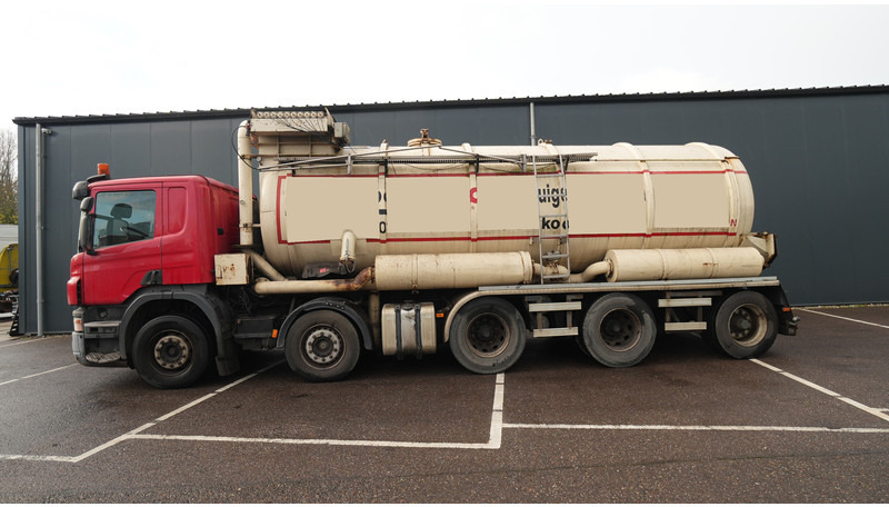 Scania P 380 10X4 BLOW AND SUCK TRUCK 522.000 - Вантажівка цистерна: фото 1 Scania P 380 10X4 BLOW AND SUCK TRUCK 522.000 - Вантажівка цистерна: фото 1