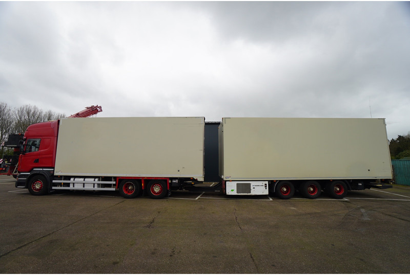 Scania R 580 V8 6X2 FRIGO RETARDER IN COMBI WITH BURG TRAILER - Рефрижератор вантажівка: фото 1 Scania R 580 V8 6X2 FRIGO RETARDER IN COMBI WITH BURG TRAILER - Рефрижератор вантажівка: фото 1