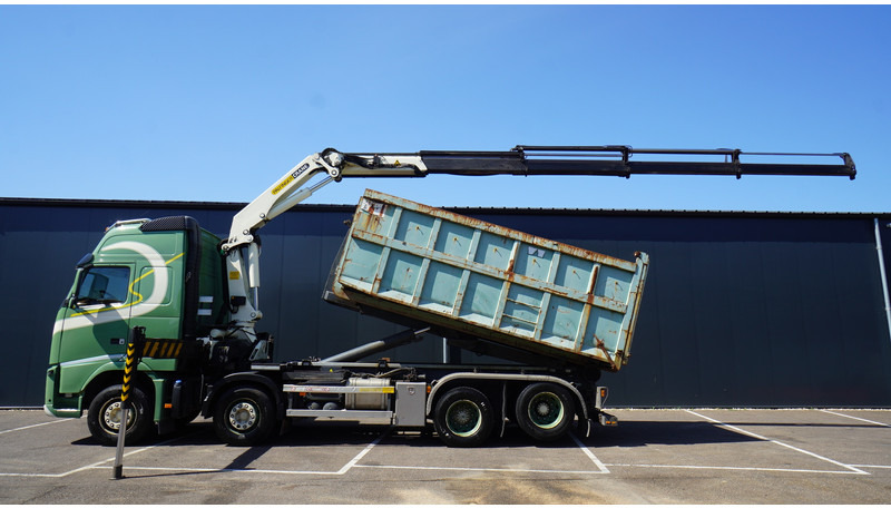Volvo FH 540 8X2 HOOKARM SYSTEM WITH PALFINGER PK 20002 CRANE - Вантажівка з маніпулятором: фото 1 Volvo FH 540 8X2 HOOKARM SYSTEM WITH PALFINGER PK 20002 CRANE - Вантажівка з маніпулятором: фото 1