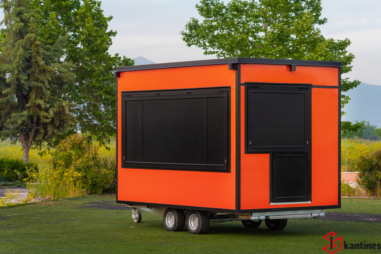 Skretas Orange Standard Medium Size - Торговий причіп: фото 1 Skretas Orange Standard Medium Size - Торговий причіп: фото 1