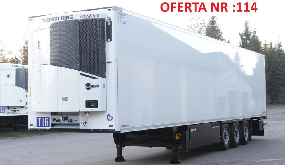 Schmitz Cargobull FP 60 V7 Thermo King SLXi 300 / JAK NOWA / ŚCIANA 7 CM / - Рефрижератор напівпричіп: фото 1 Schmitz Cargobull FP 60 V7 Thermo King SLXi 300 / JAK NOWA / ŚCIANA 7 CM / - Рефрижератор напівпричіп: фото 1