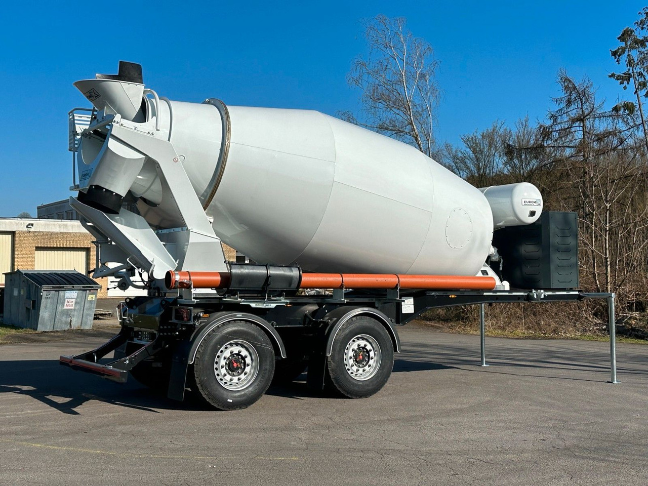 Автобетонозмішувач EUROMIX MTP - 10m³ Betonmischer-Auflieger: фото 9
