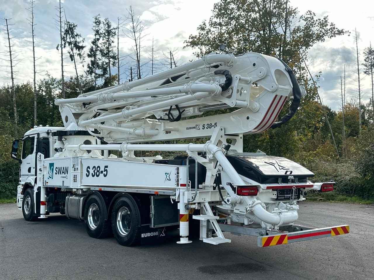 MAN TGS 26.510 6x4 SWAN TSP 38-5 160RZ ( 38m ) - Автобетонозмішувач: фото 4 MAN TGS 26.510 6x4 SWAN TSP 38-5 160RZ ( 38m ) - Автобетонозмішувач: фото 4