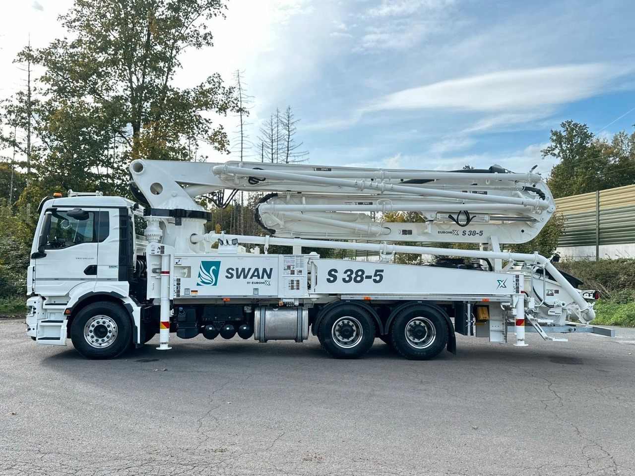 MAN TGS 26.510 6x4 SWAN TSP 38-5 160RZ ( 38m ) - Автобетонозмішувач: фото 3 MAN TGS 26.510 6x4 SWAN TSP 38-5 160RZ ( 38m ) - Автобетонозмішувач: фото 3