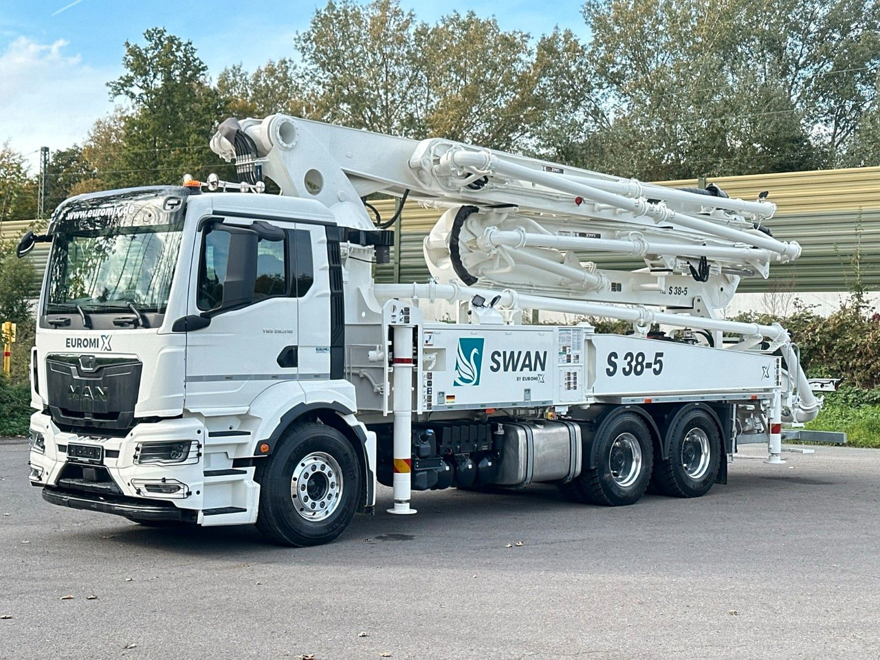 MAN TGS 26.510 6x4 SWAN TSP 38-5 160RZ ( 38m ) - Автобетонозмішувач: фото 1 MAN TGS 26.510 6x4 SWAN TSP 38-5 160RZ ( 38m ) - Автобетонозмішувач: фото 1