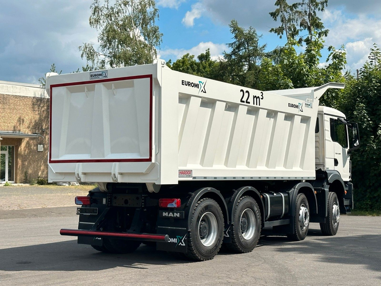 MAN TGS 41.400 8x4 / EUROMIX MTP 22m³/ Eckige Mulde - Самоскид вантажівка: фото 5 MAN TGS 41.400 8x4 / EUROMIX MTP 22m³/ Eckige Mulde - Самоскид вантажівка: фото 5