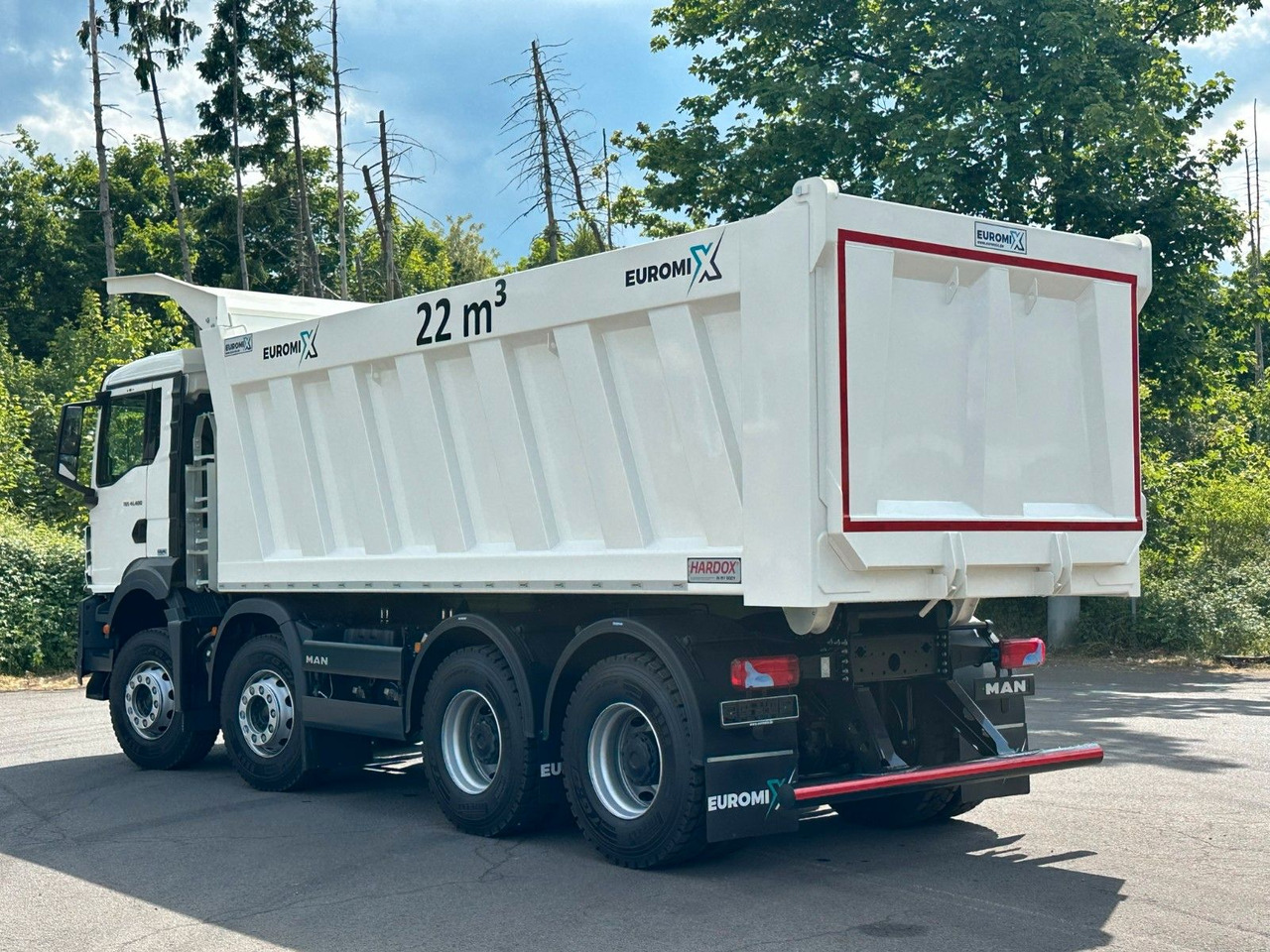 MAN TGS 41.400 8x4 / EUROMIX MTP 22m³/ Eckige Mulde - Самоскид вантажівка: фото 4 MAN TGS 41.400 8x4 / EUROMIX MTP 22m³/ Eckige Mulde - Самоскид вантажівка: фото 4