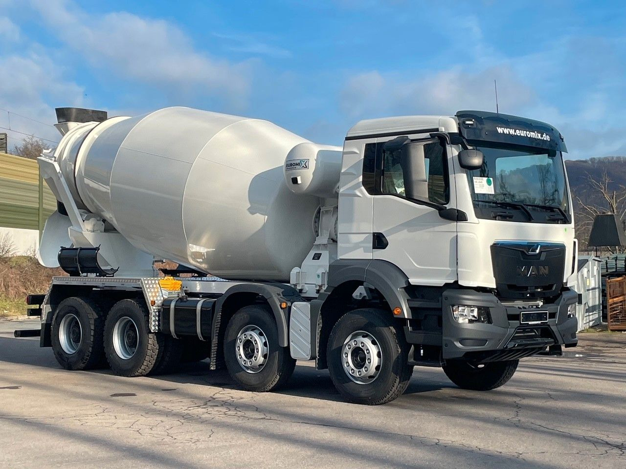 MAN TGS 41.400 8x4 / EuromixMTP EM 10m³ R / EURO 2 - Автобетонозмішувач: фото 1 MAN TGS 41.400 8x4 / EuromixMTP EM 10m³ R / EURO 2 - Автобетонозмішувач: фото 1