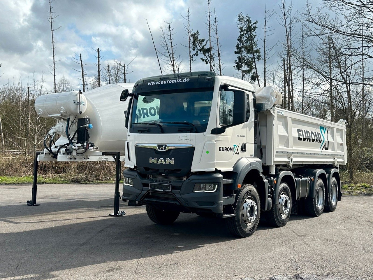 MAN TGS 41.440 8x4 WECHSELSYSTEM KIPPER+MISCHER - Автобетонозмішувач: фото 2 MAN TGS 41.440 8x4 WECHSELSYSTEM KIPPER+MISCHER - Автобетонозмішувач: фото 2