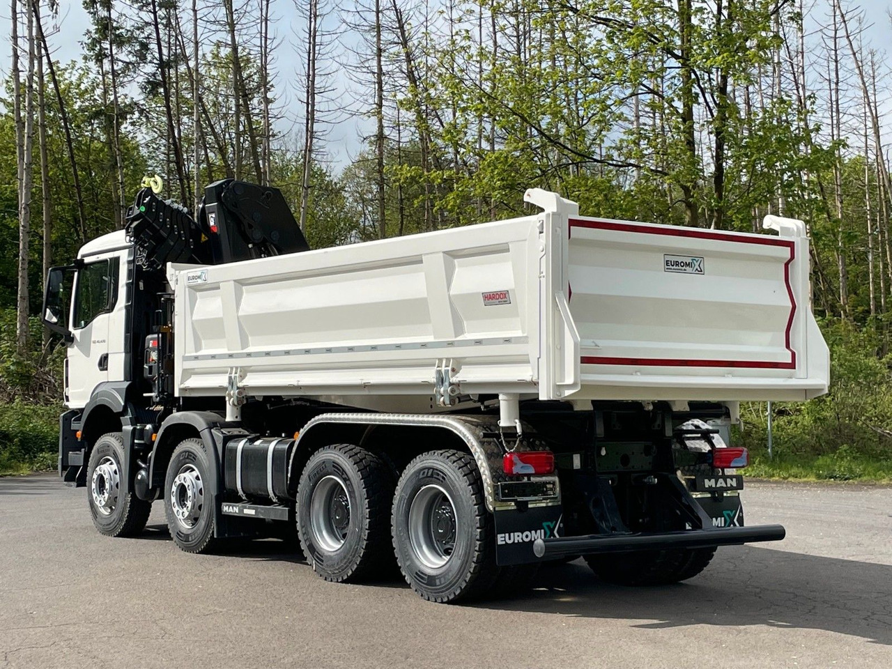 MAN TGS 41.480 8x4/Euro6e Euromix Kipper Hiab 228-6 - Самоскид вантажівка, Вантажівка з маніпулятором: фото 5 MAN TGS 41.480 8x4/Euro6e Euromix Kipper Hiab 228-6 - Самоскид вантажівка, Вантажівка з маніпулятором: фото 5